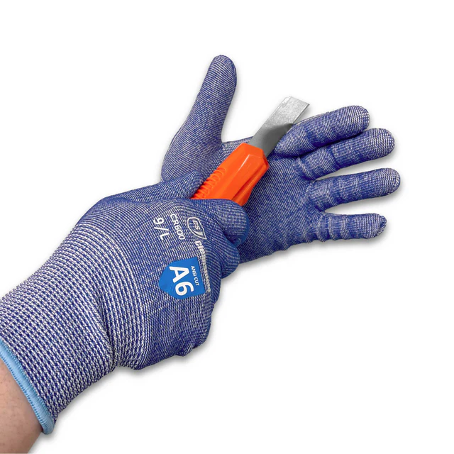 Nitrile Coated Gloves, Cut Level 6 - 12 Pr / Bag