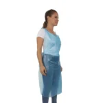 Blue Disposable Poly Aprons, 500pcsCase