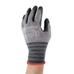 Black PU Coated Gloves, Cut Level 4 - 12Pr / Bag, 20bags/Case