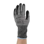Black PU Coated Gloves, Cut Level 6 - 12 Pr / Bag, 10bags/case