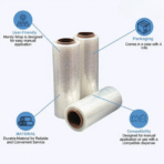 Pallet Wrap / Stretch Wrap 14" X 70G X 1500ft - 4/CS - Image 2