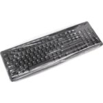 KeyBoard Barrier Film Clear 22"x 14" 250/Box,Plasdent PPE